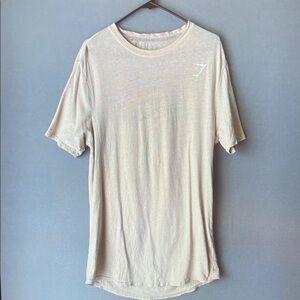 Men's Beige T-Shirt